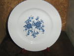 Click here to enlarge image and see more about item wrb2u: Wedgewood Royal Blue  Bread/Saled  Plate