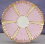Click to view larger image of Aynsley pink & yellow demi-tasse cup & saucer (Image3)