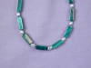Click to view larger image of Malachite Rectangles & S Silver bracelet (Image4)