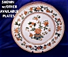 Click to view larger image of Royal Worcester tan & green transfer plate (Image5)