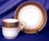 Click to view larger image of Royal Worcester pink interior demitasse c&s (Image2)