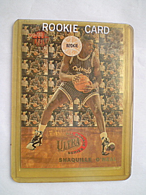 Shaquille O'neal 1992 Nba Rookie Trading Card
