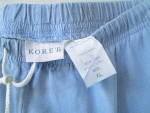 Click to view larger image of Koret Irish Linen Slacks Vintage Womens Powder Blue  (Image5)