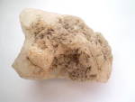 Click to view larger image of Quartz Crystal Blonde Tourmaline with brown veins (Image1)