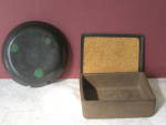 Click to view larger image of  Bovano Enameled Cigarette Box and Ashtray Set (Image2)