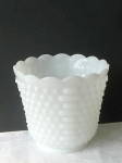 Click here to enlarge image and see more about item VMG-104: Fire King Hobnail Milkglass Oven Ware