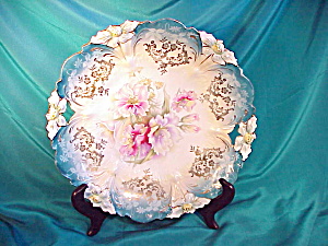 RS PRUSSIA(UM) O.H. LILY MOLD CHARGER/FLORAL (Image1)