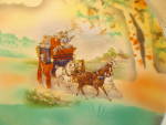 Click to view larger image of RS PRUSSIA PLATE STAGECOACH SCENE/BRIGHT (Image2)