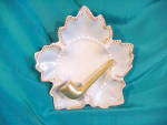Click here to enlarge image and see more about item C461: RS PRUSSIA (?) GOLD PIPE  ASHTRAY