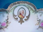 Click to view larger image of RS PRUSSIA (RM) SCALLOPED PLATE W/COLONIALS (Image2)