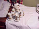 Click here to enlarge image and see more about item DOLLSET1: DOLL PORTRAIT TEASET
