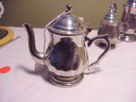 Click here to enlarge image and see more about item SILVER2: CHILD SILVER COFFEE POT