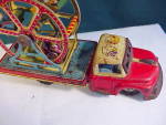 Click to view larger image of Vintage Tin (TN)Ferris Wheel on Flatbed Truck (Image5)