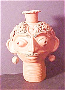 Unusual Figural Candle-holder - India