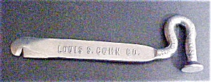 Vintage Cast Iron Pipe Tamper - Advertising (Image1)