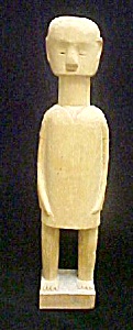 Older Capaya Wooden Figure - Equador S.a.