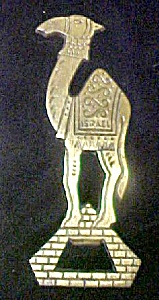 Vintage Metal Bottle Opener - Camel Shaped (Image1)