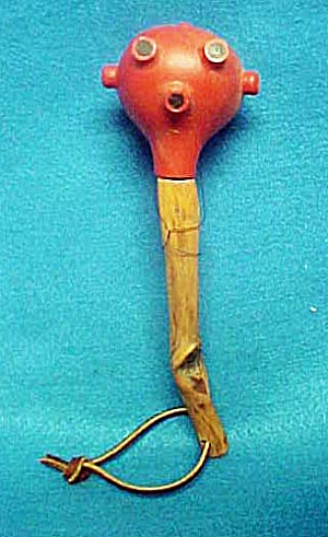 Hopi Mud Head Gourd Rattle (Image1)