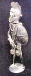 Click to view larger image of Vintage Metal Knight Figure w/Armour (Image2)