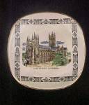 Click here to enlarge image and see more about item AA808: Vintage Canterbury Cathedral Mini Plate