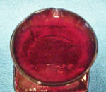 Click to view larger image of Ruby Red Small Pitcher w/Clear Handle (Image6)