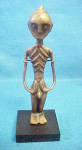 Click to view larger image of Indonesian Metal Male Tribal Figure - 20th Ce (Image2)