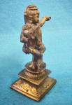 Click to view larger image of Indian Hindu Deity Krishna Playing Flute (Image4)