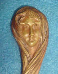 Click here to enlarge image and see more about item AAA1692: Art Nouveau Austrian Lady's Letter Opener