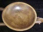 Click to view larger image of Vintage Wooden Wheelbarrow Bowl - Woodcoftery (Image2)