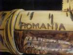 Click to view larger image of Pair Wooden Souvenir Romanian Mugs (Image5)