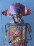 Click to view larger image of Abstract Tin Napoleon Figure (Image5)
