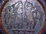 Click to view larger image of Biblical Three Kings Metal Work Display Plate (Image2)