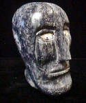 Inuit Male Head Sculpture