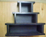 Click to view larger image of Wood Stacking Box - 3 Sections - 1 Piece (Image4)