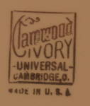 Click to view larger image of Cattail Camwood Luncheon Plate (Image2)