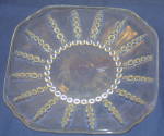 Click here to enlarge image and see more about item DG356: Federal Glass Columbia Bread and Butter Plate