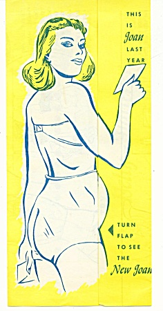 Vintage Belly Flattener Ads - 1940's