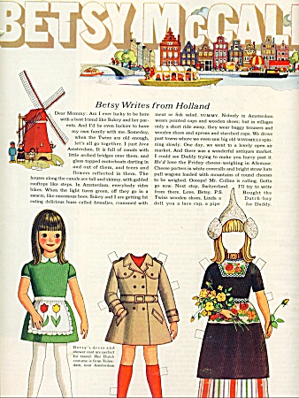 Betsy Mccall Paper Doll