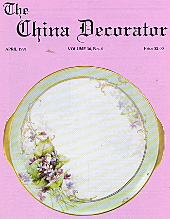 China Decorator Magazine April 1991
