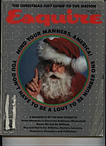 Esquire Magazine- December 1977