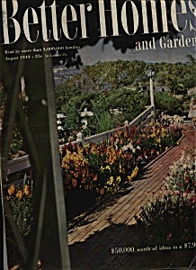 Better Homes And Gardens Magazine - August 1949