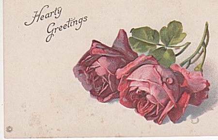 C.klein - Vintage - Roses - Post Card - Circa 1910