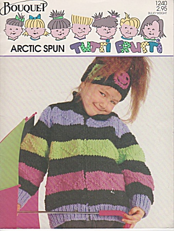 Kids Sweaters To Knit -bouquet Tutti Frutti Arctic Spun