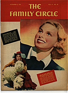 The Family Circle Magazine - November 3, 1939
