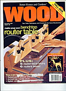Wood Magazine - December 2001