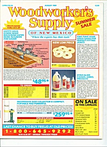 Woodworker's Supply Of New Mexico -august 1989