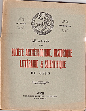 Bulletin Societe Archeologique,historique= 3rd Timestre