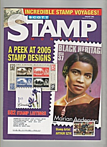 Scott Stamp Monthly Magazine - January 2005