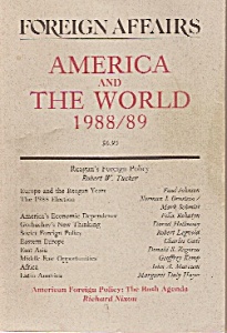 Foreign Affairs Book/magazine - 1988-=1989