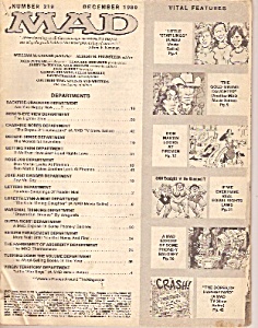 Mad Magazine - December 1980
